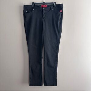 Tripp NYC Black Skinny Jeans Womens 16R Emo Goth Grunge Skull Classic Hot Topic